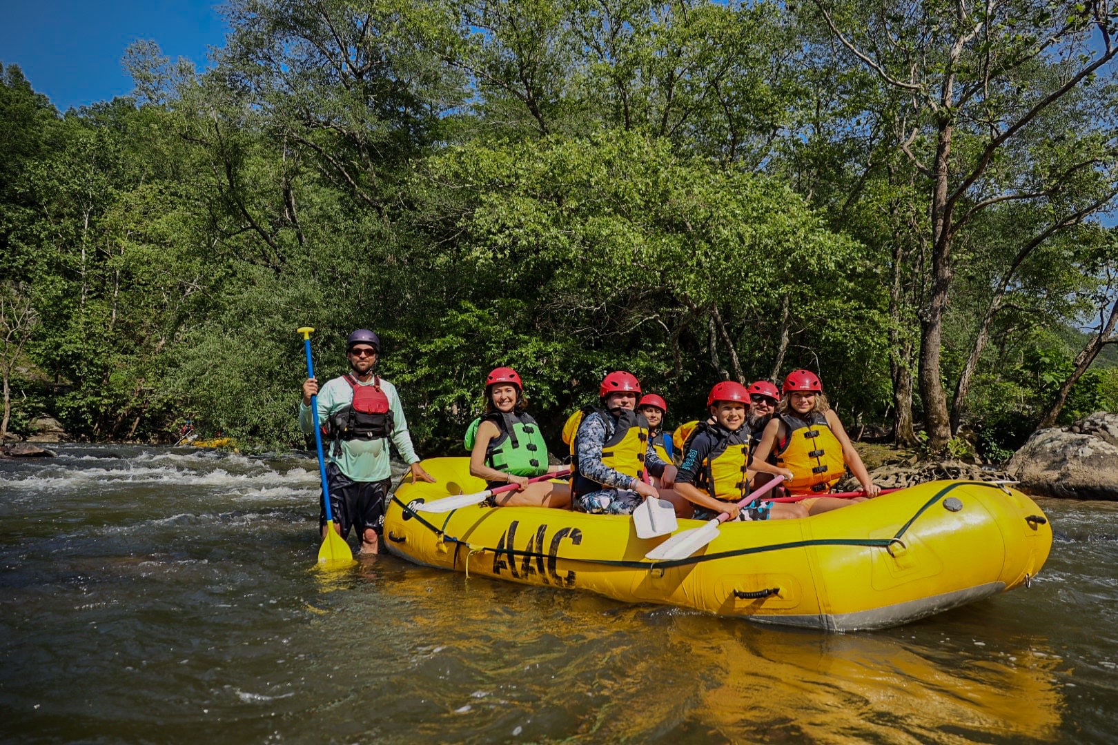 Tranquil Family Biltmore Rafting Tour (Private) – Asheville Adventure ...